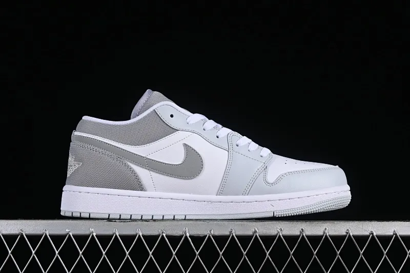 All categories Air Jordan Jordan series basketball shoes Air Jordan 1 Low Air Jordan 1 Low AJ1 Joe 1 white gray low-top cultural and leisure sports sneakers DC0774-106